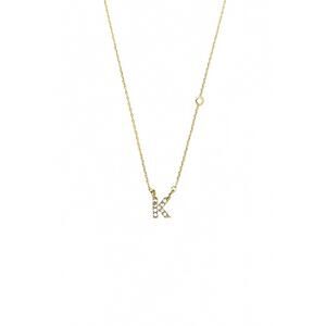 NEW TAI JEWELRY women's initial k necklace in gold